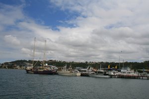 Fishing boats at Lakes Entrance