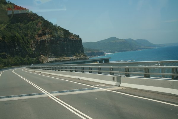 Road bridge to Royal National Park