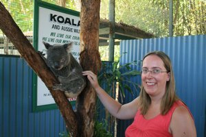 Liz and koala