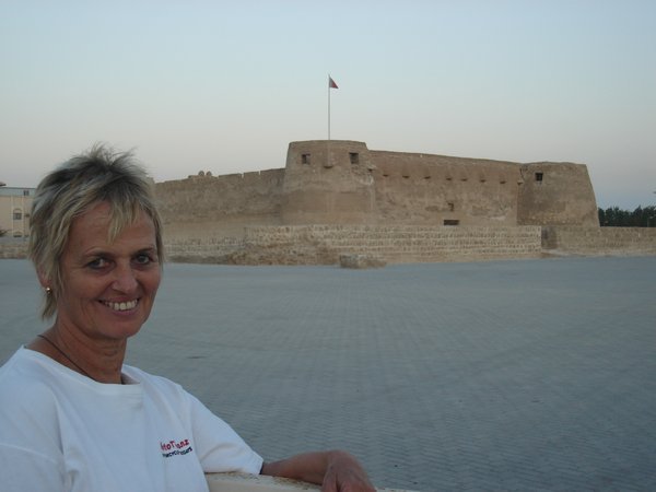 Jude at the Arad Fort at Sun set
