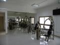One end of the gym