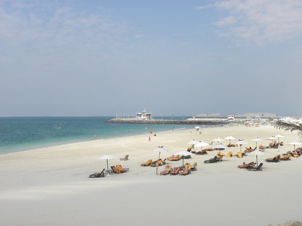 Dubai resort adjacent to Burj Al Arab - the sail shaped Hotel