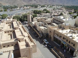 Nizwa, Oman - view from the Fort