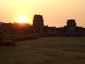 Sunset at Angkorwat
