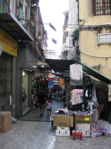 Street Scene in Macau
