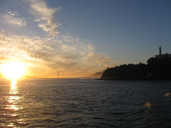 Alcatraz Sunset