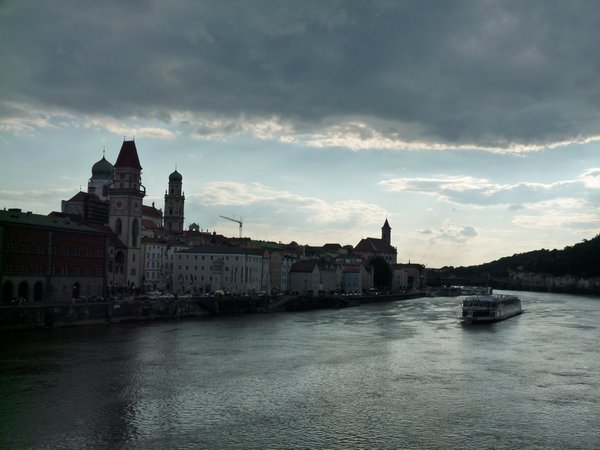 Passau when we first arrived