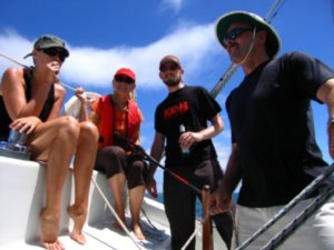 Sailing lessons on the Waitemata