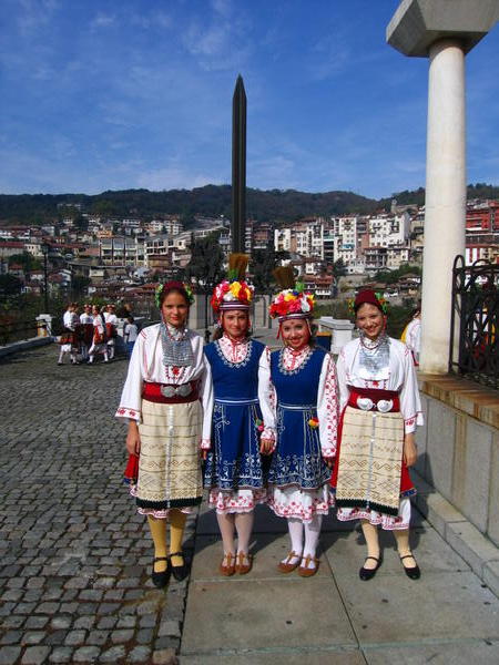 Kids in national costume