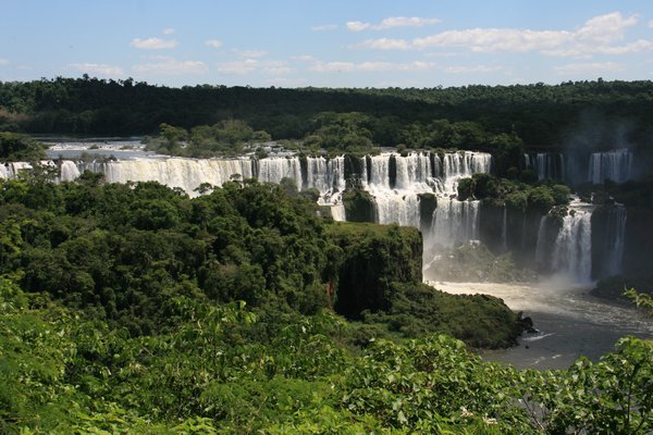 Iguassu Falls from Hotel