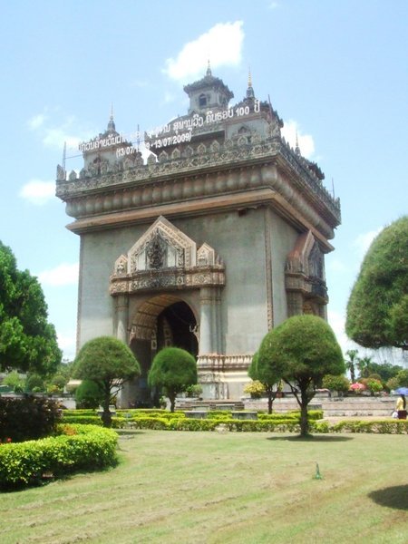 Arc de triomphe von Vientiane