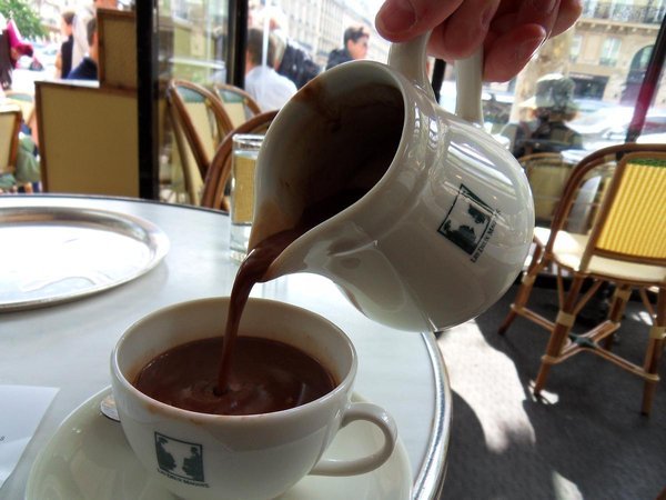 Hot Chocolate in Paris
