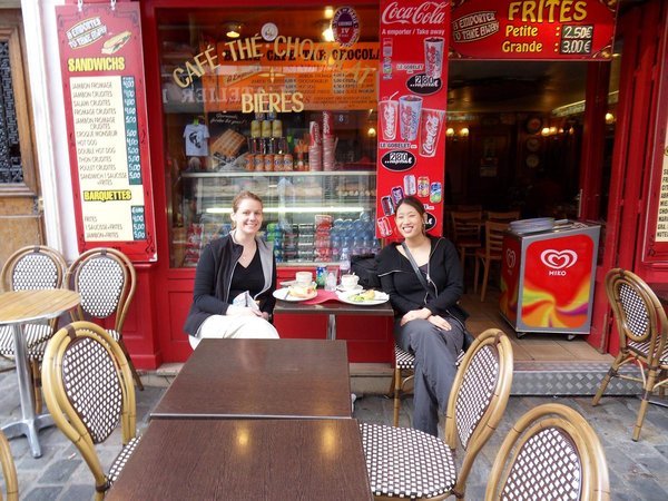 Cafe near Sacre Cours