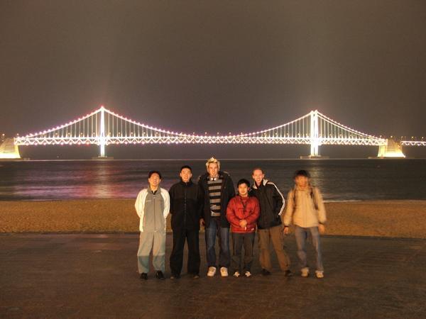 A big bridge in Busan