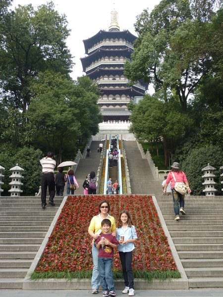 Family and the Pagoda