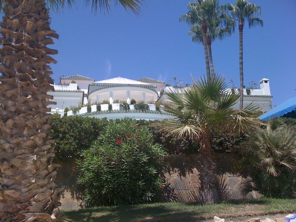 House on beach in Marbella