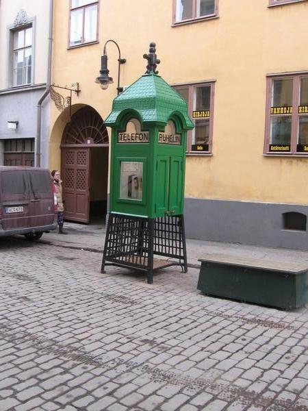 Old Style Telephone booth