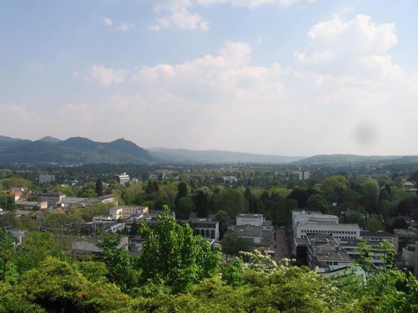 View from the top of the Bad Godesberg Castle