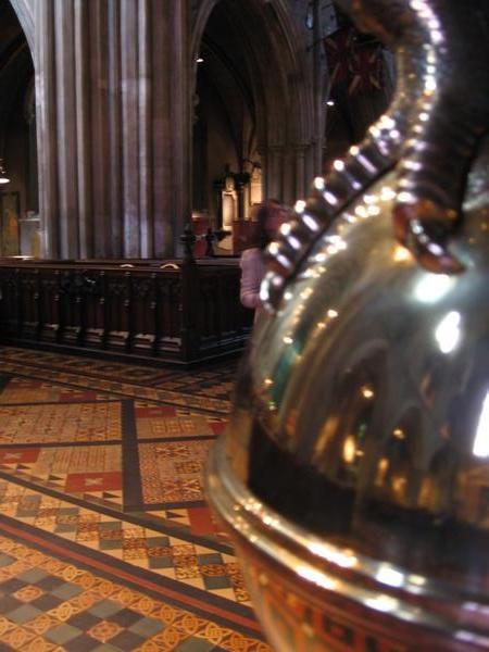 Reflection in St. Patricks Cathedral