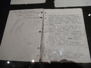 Michael Hutchence Notebook