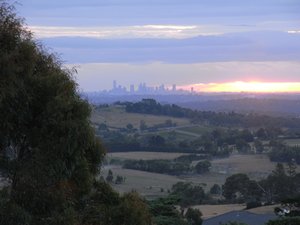 Great view of the Melbourne skyline
