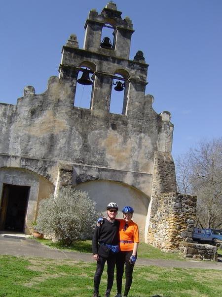 Jim and Joan at San Juan Mission