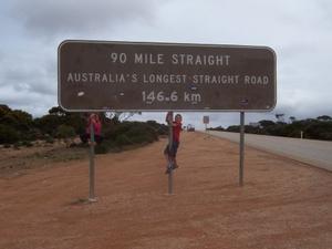 The straightest road