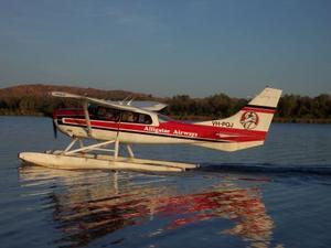 The seaplane on the Ord River