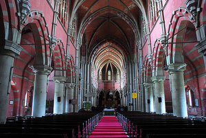 beautiful inside view of the church 