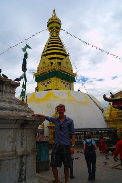 Me with the big Stupa