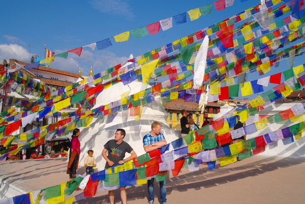 Thats a whole load of prayer flags right there