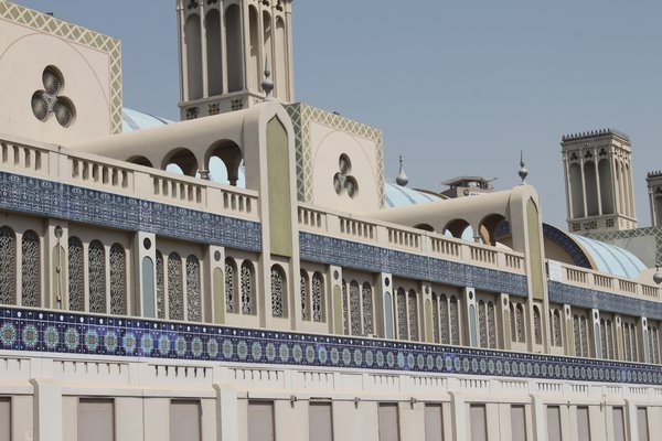 The blue souq in Sharjah