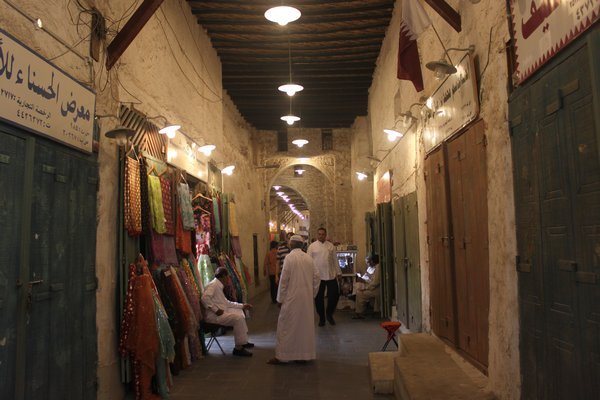 a corridor in the souq