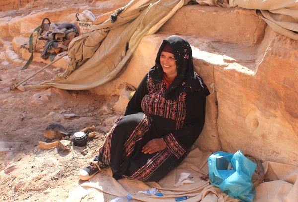 bedouin woman - Petra