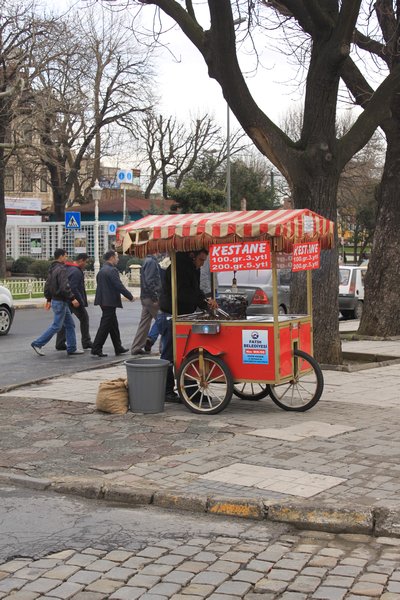 On the streets of Istanbul.