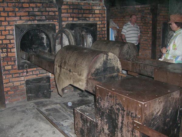 Furnace of the crematorium