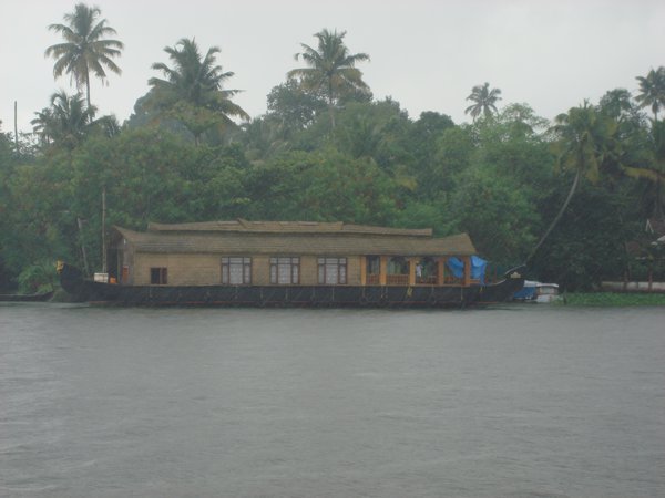 houseboat in Vembanad lake