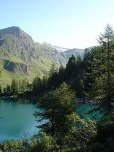 Classic Lake'n'Larch with mountain scenario