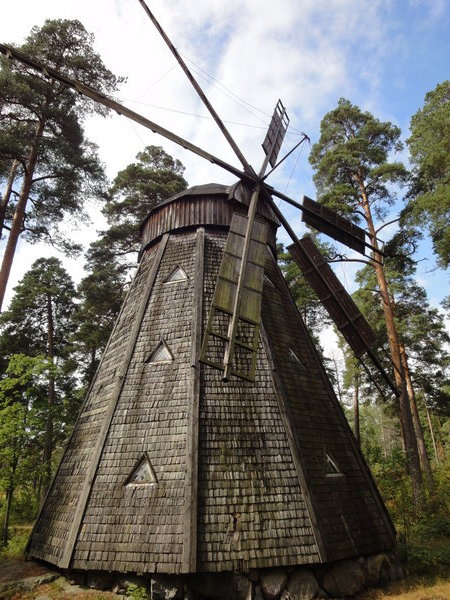 Windmill in the open air museum