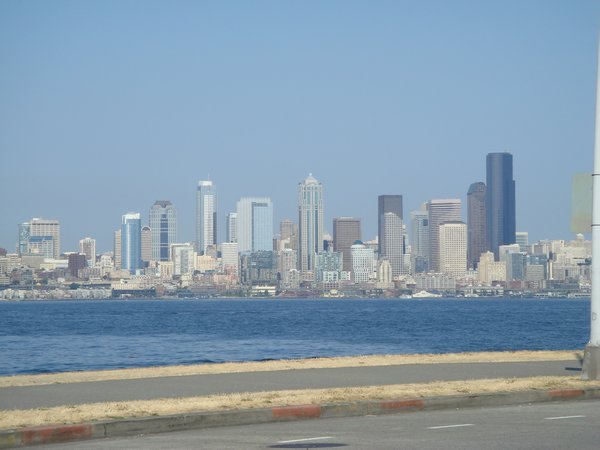 Seattle from across the Puget Sound