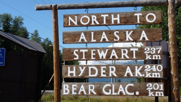 saw my first Alaska sign today!