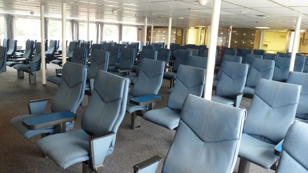 the recliner lounge on the ferry