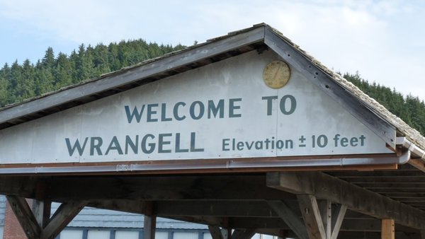 note the elevation for Wrangell