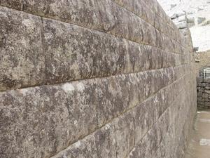 The Inca stone work