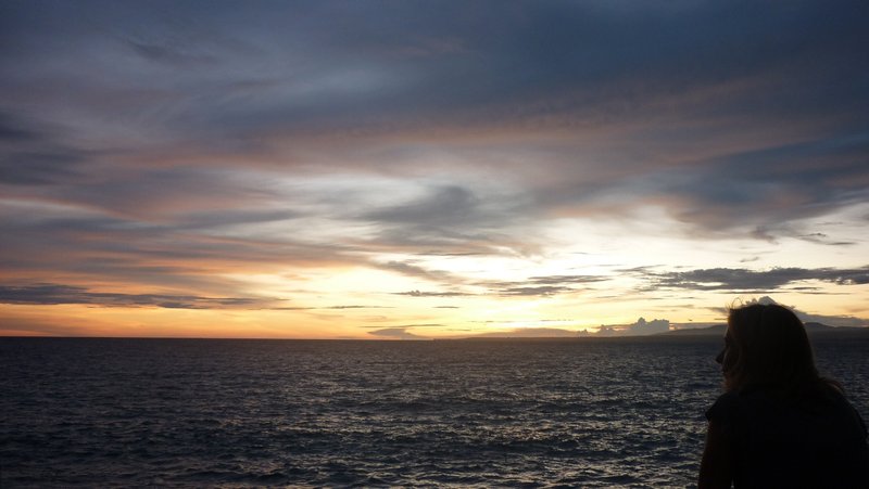 Sunset on Apo Island