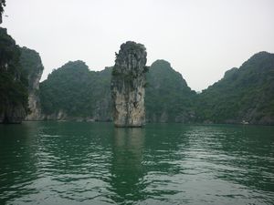 Limestone formation Ha Long Bay
