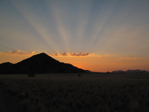Sunset over NamibRand