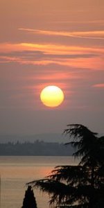Sunrise at Lake Garda