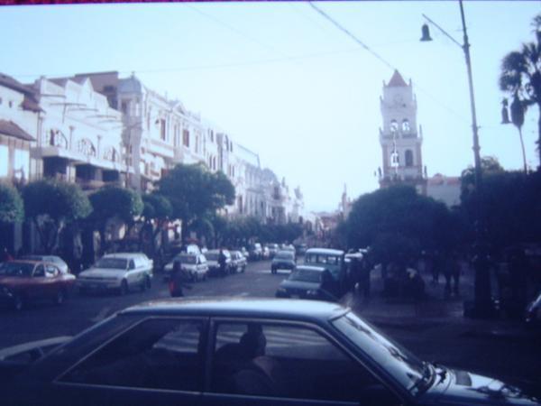Street scene in Sucre
