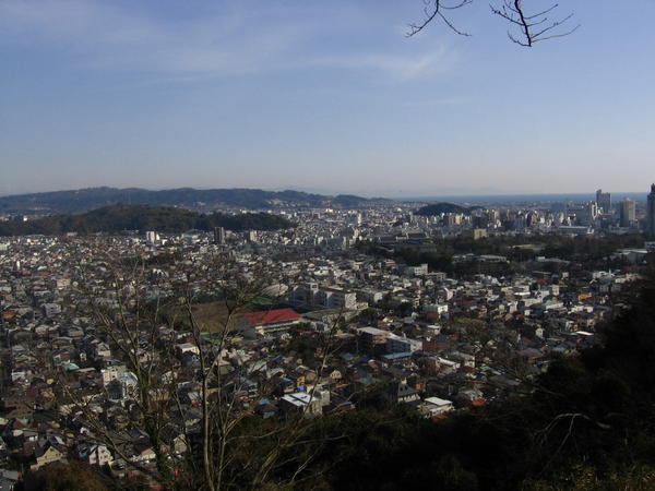 View from Sengen Shrine